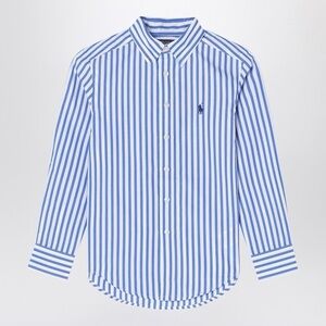 Ralph Lauren XL Striped Button Down Shirt - 100% Cotton Quiet Luxury Coastal